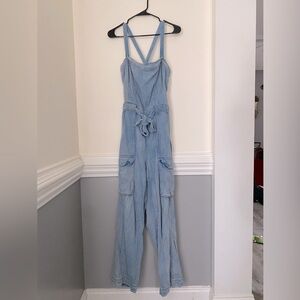 Free People Denim Jumpsuit Women’s Large